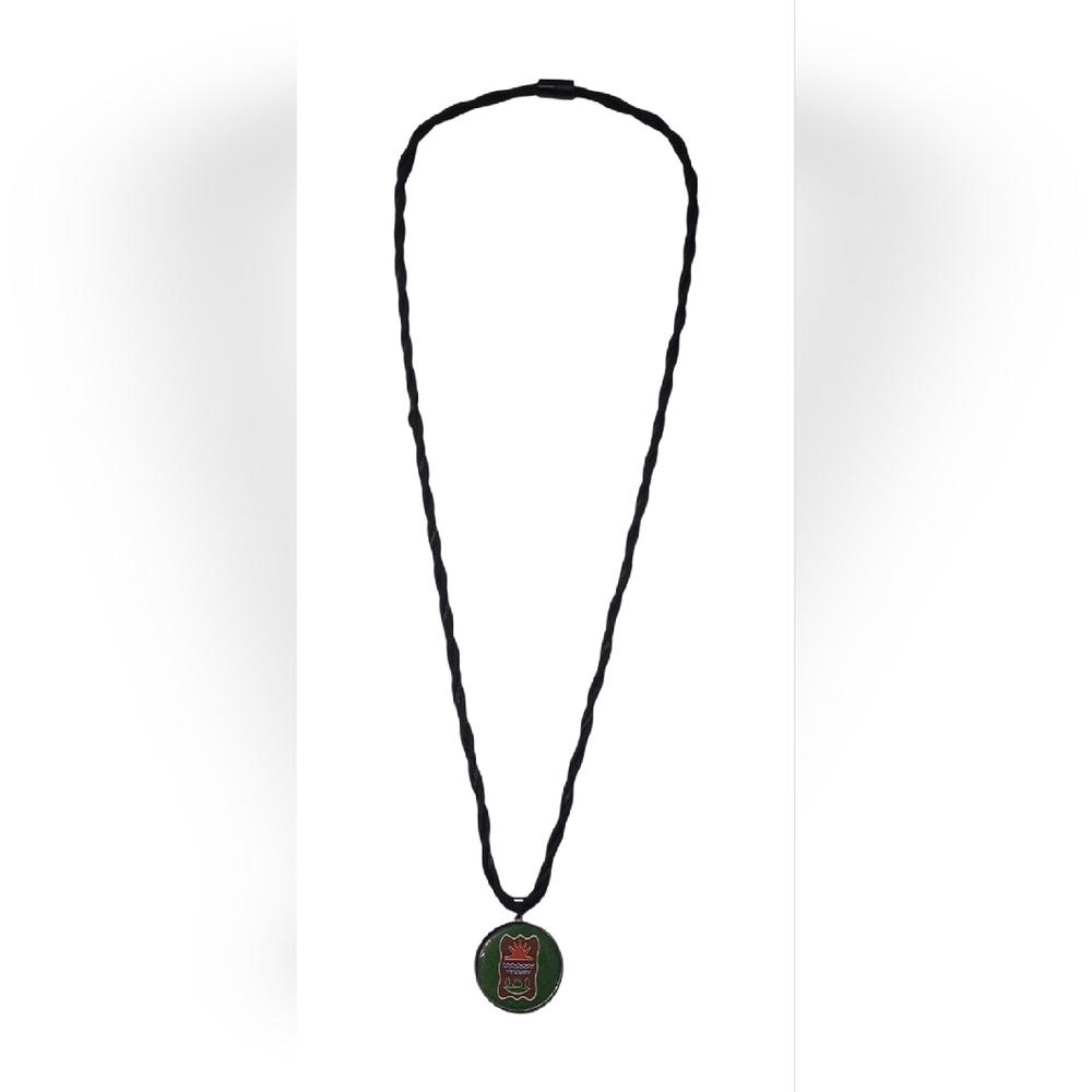 Abenaki Nation Native American Tribe Flag Necklace Indigenous Heritage